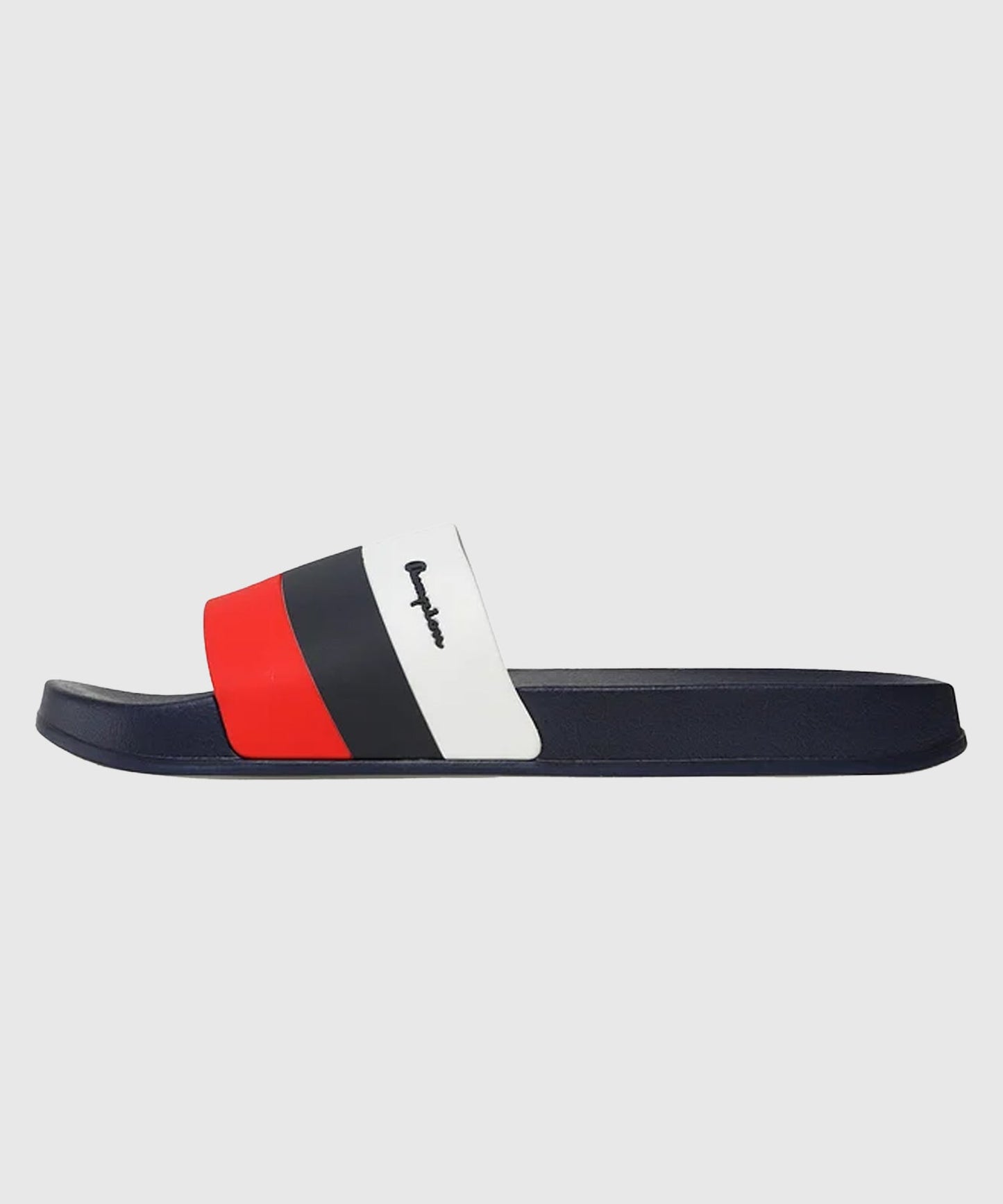 Claquettes Champion Legacy - Bleu Marine/Blanc/Rouge