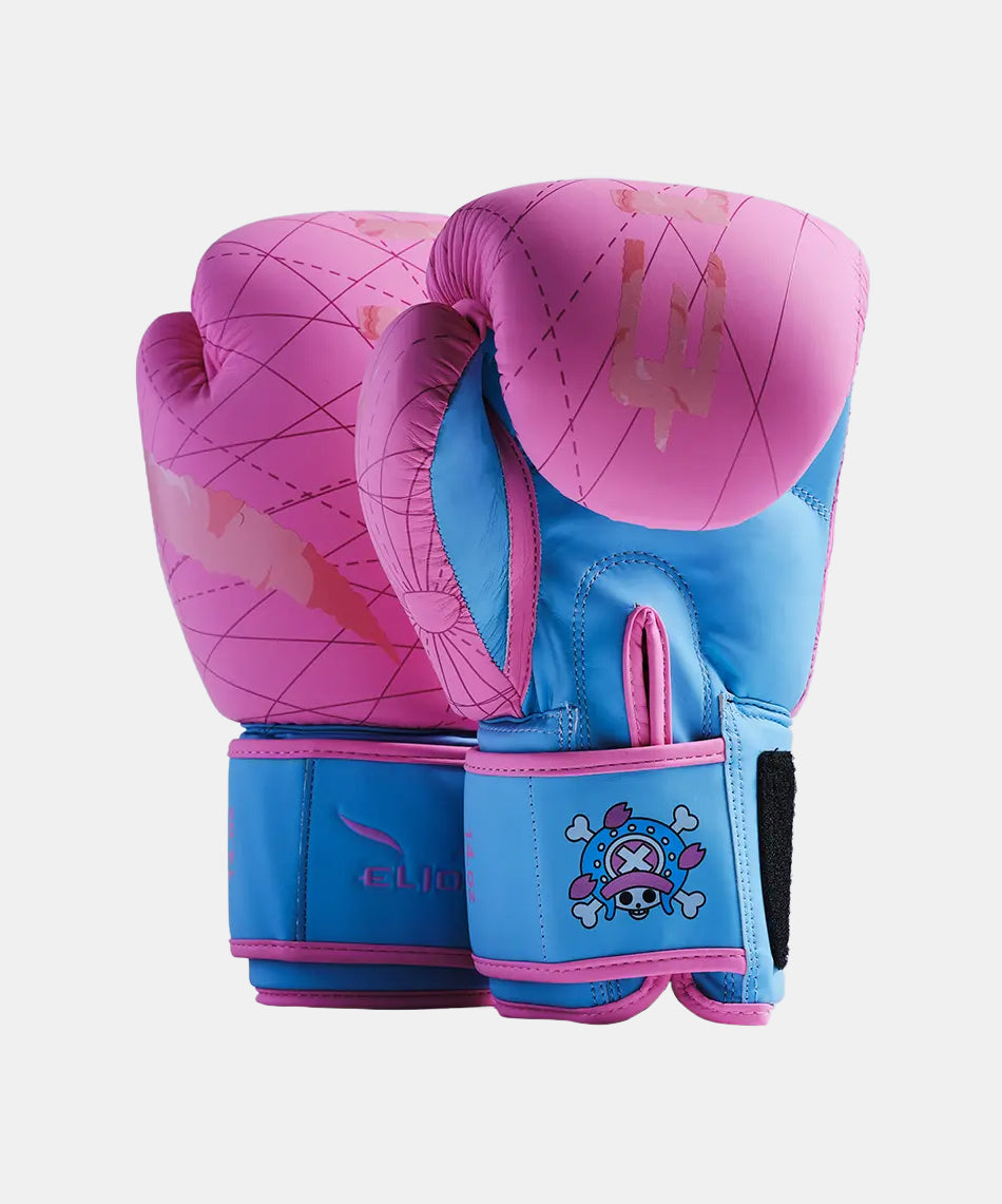 Elion X One Piece Chopper Guantoni da Boxe - Rosa/Blu