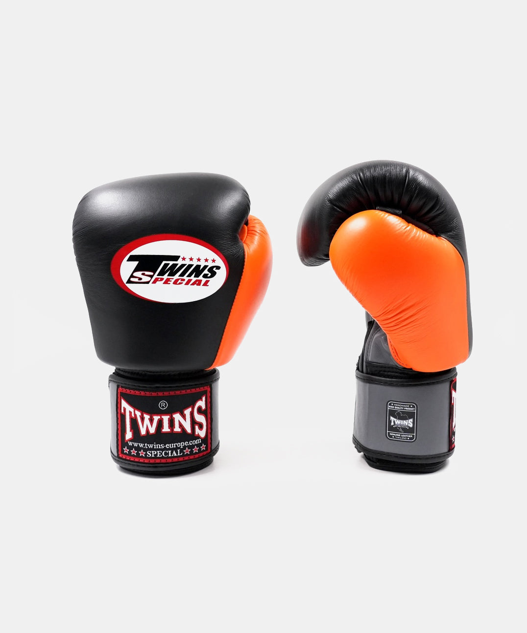 Twins BGVL3 Air Boxing Gloves - Black/Orange/Grey