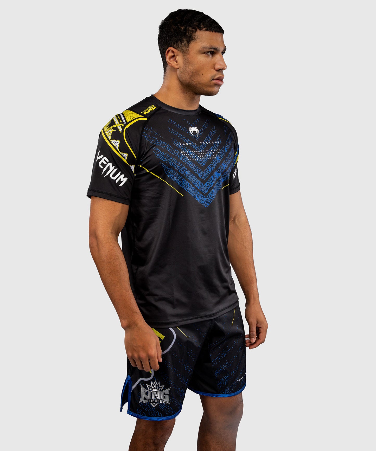 T-shirt Dry Tech King Venum x TEKKEN 8 - Noir/Jaune