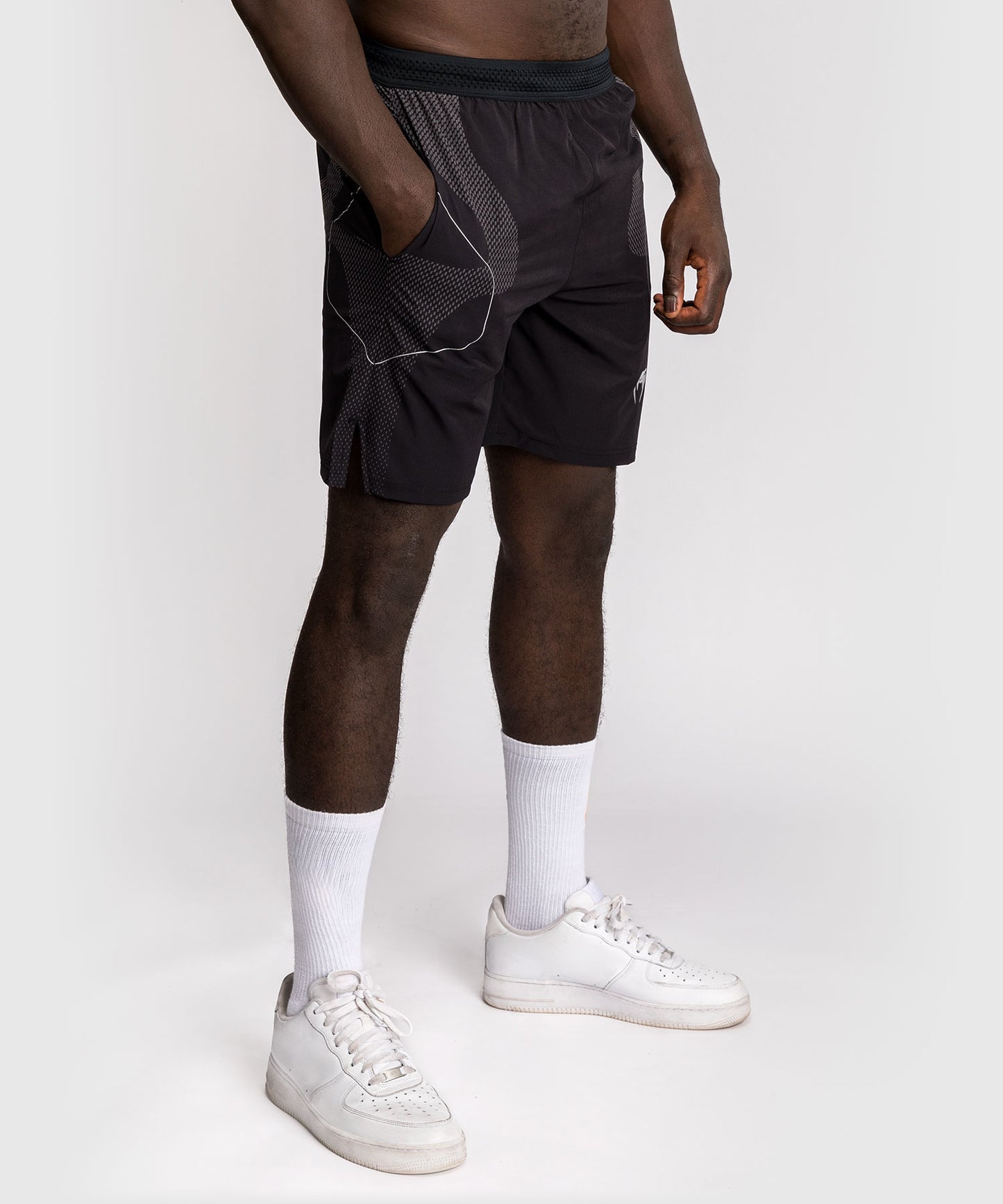 Venum Nexus Trainingsshorts – Schwarz/Silber