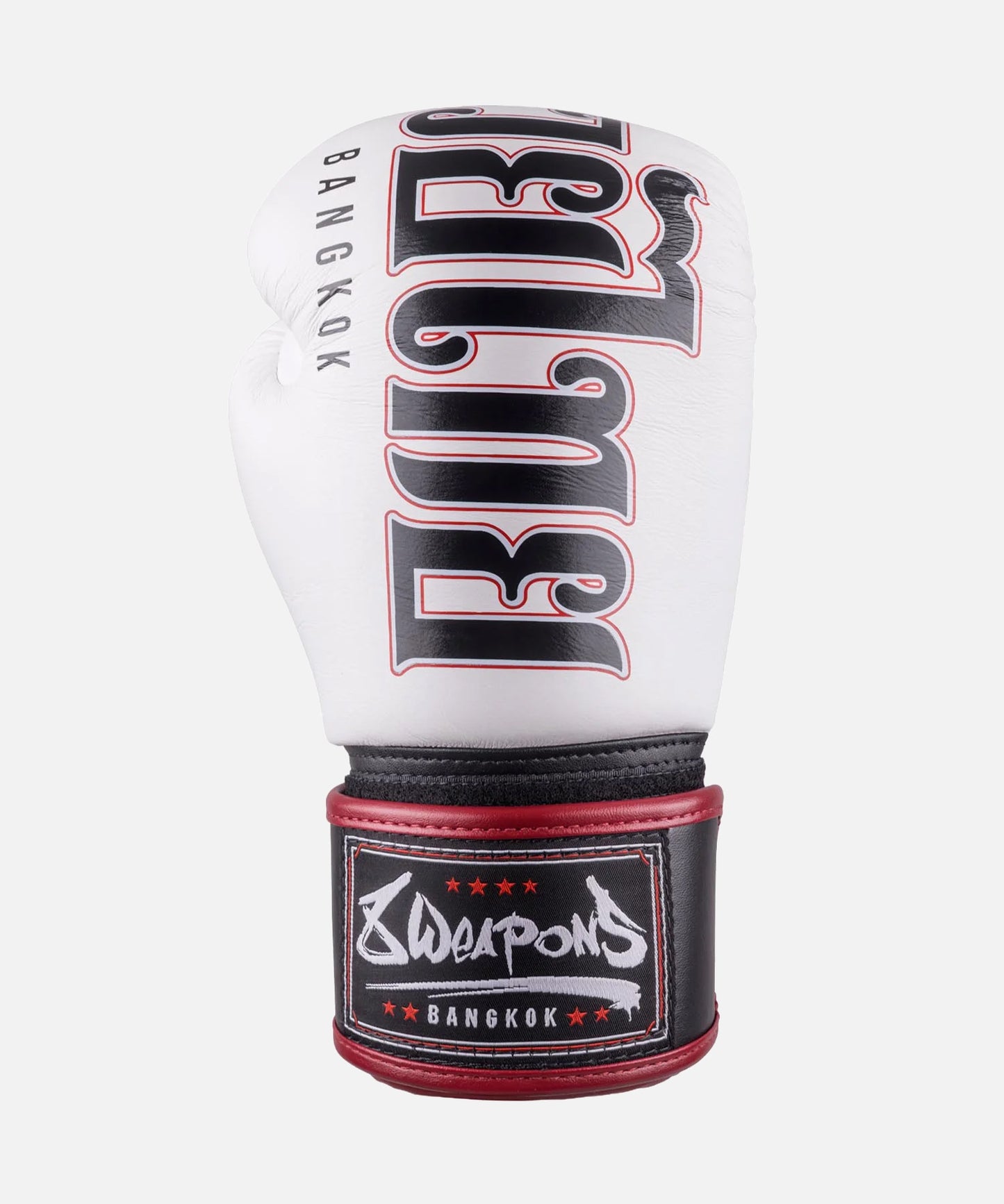 8 Weapons Bangkok Boxhandschuhe - Weiß/Schwarz