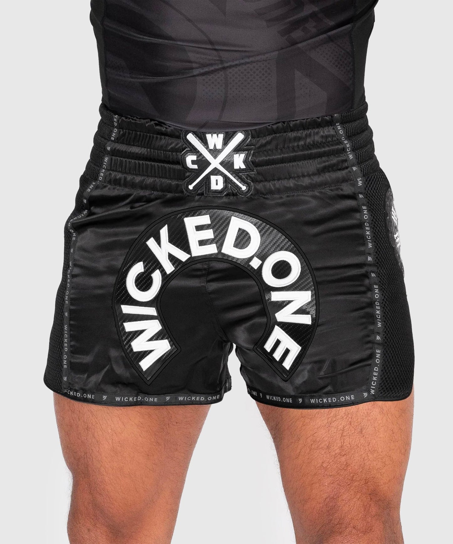 Wicked One Herd Muay Thai Shorts - Schwarz