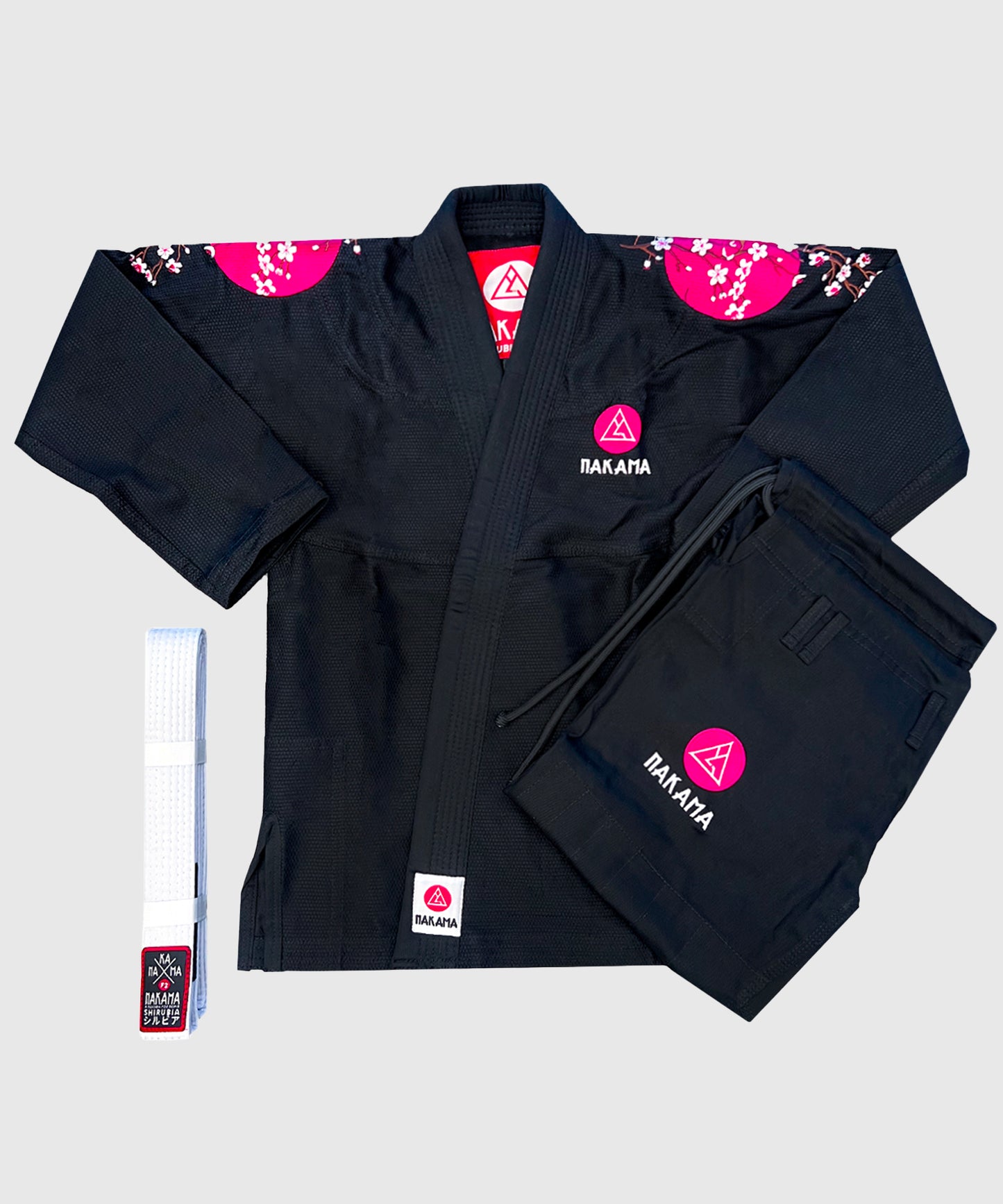Kimono de JJB - Nakama Shirubia - Femme - Noir