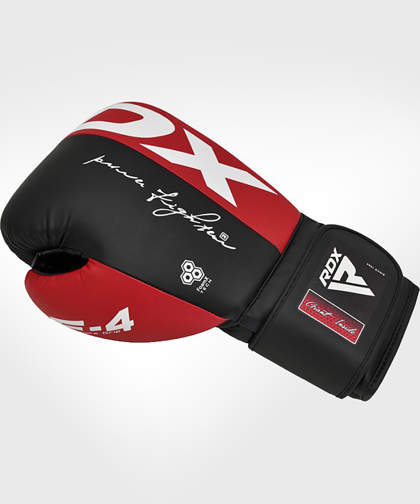 Gants de Boxe F4 Rdx - Rouge/Noir