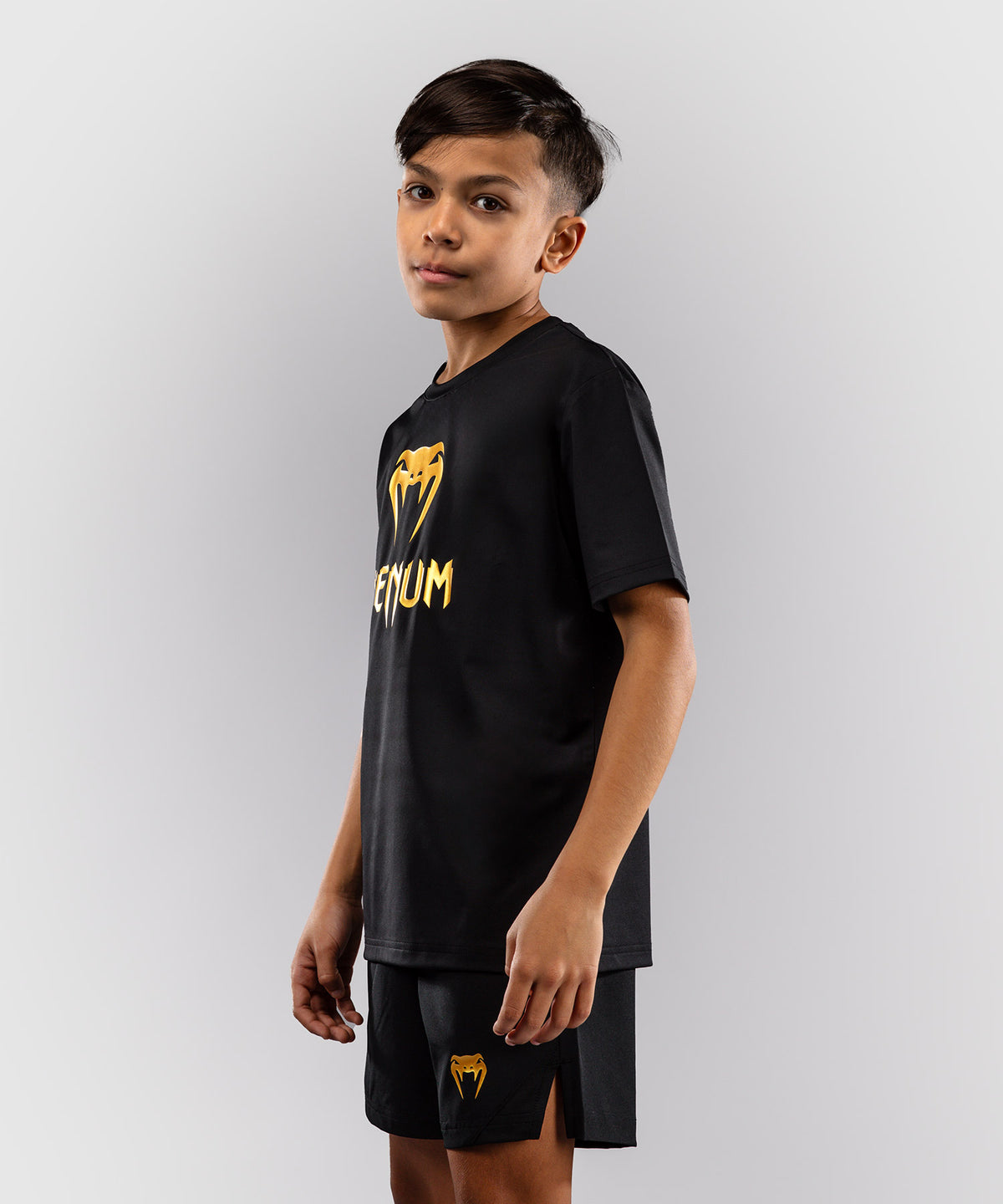 T-shirt Dry Tech Pour Enfant Venum Classic - Noir/Or