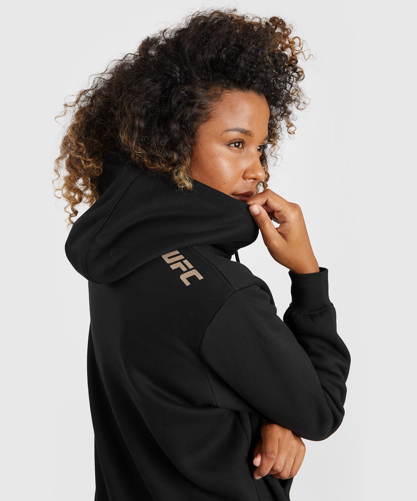 UFC Adrenaline by Venum Fight Week Women’s Pullover Hoodie - Black