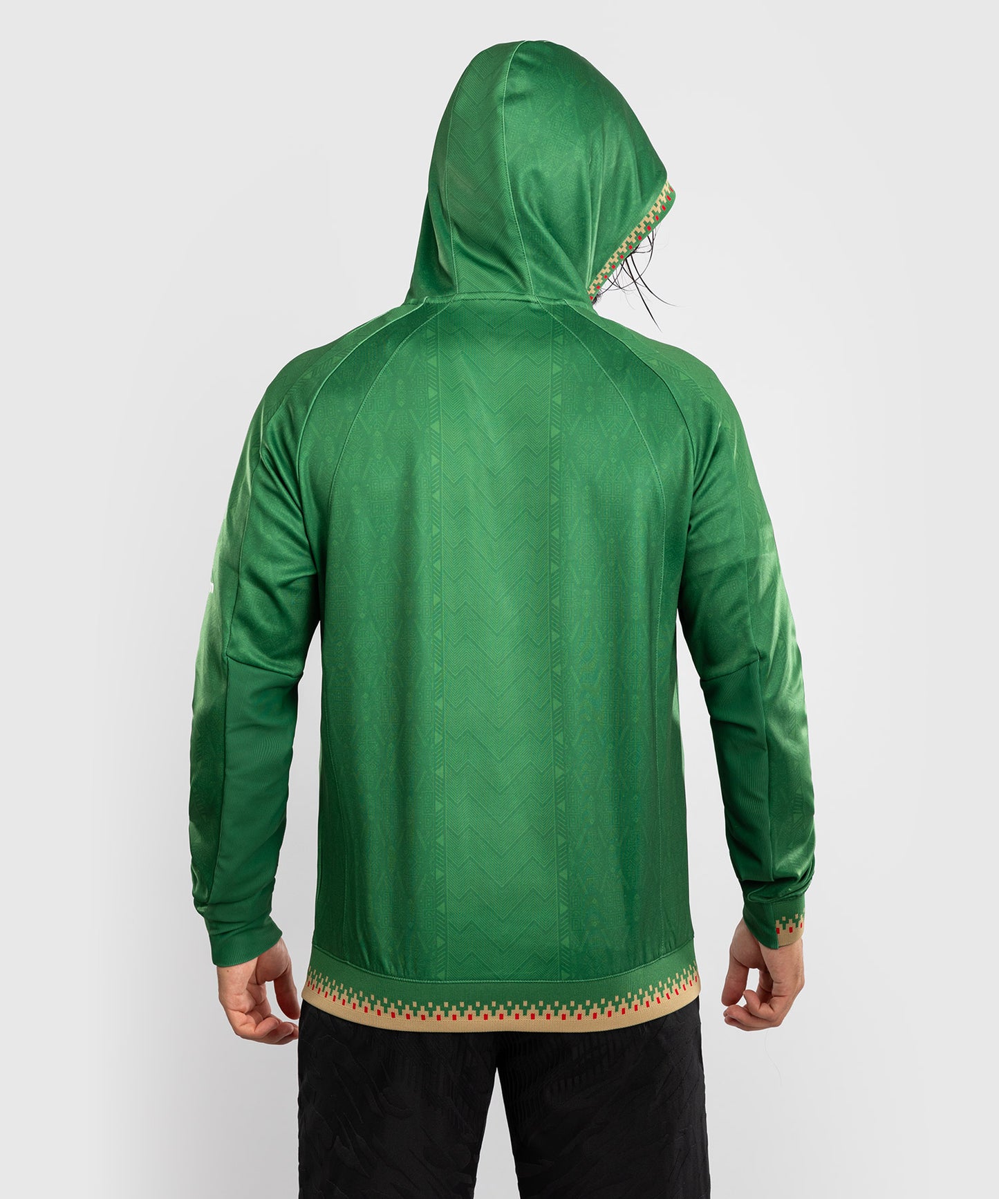 Men’s Noche UFC 2.0 By Venum Green Authentic Fight Night Walkout Hoodie