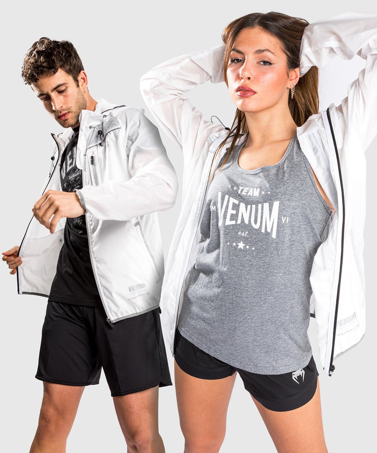 Venum Tempest 2.0 Windbreaker Jacket - Transparent
