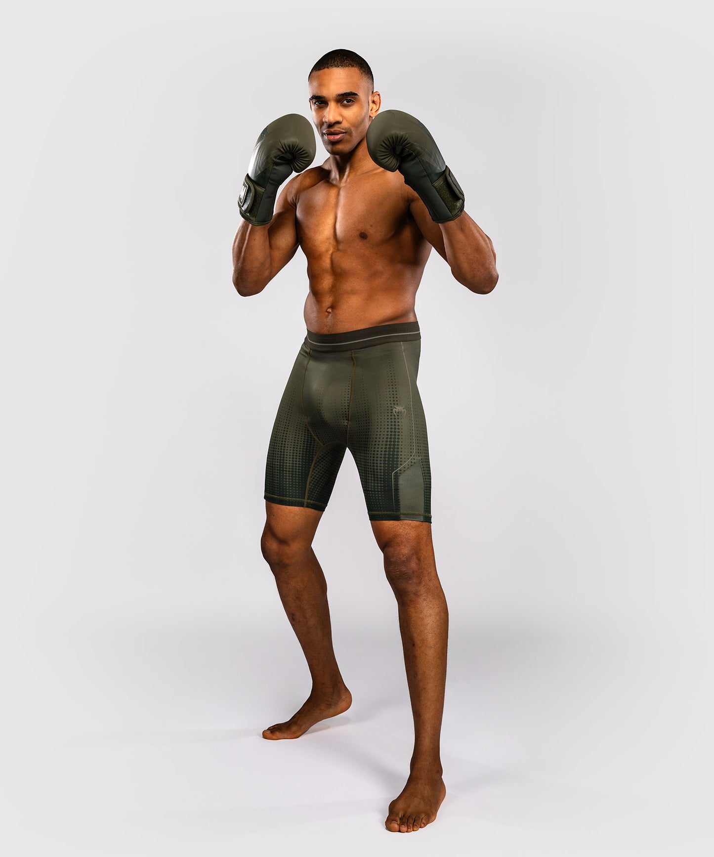 Venum Stealth Vale Tudo Shorts - Khaki/Dark Green