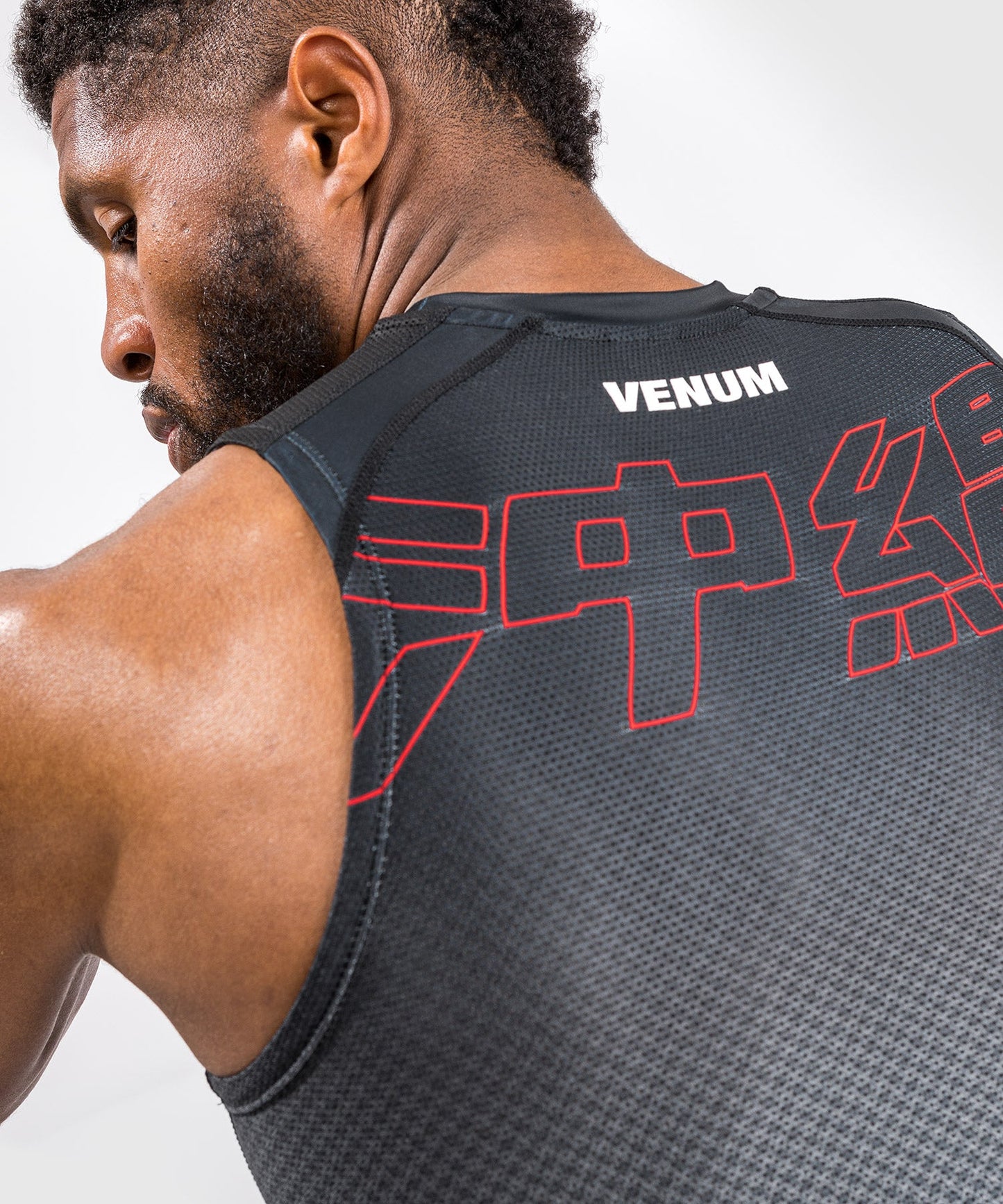 Rashguard Venum Okinawa 3.0 - Sleeveless - Black/Red