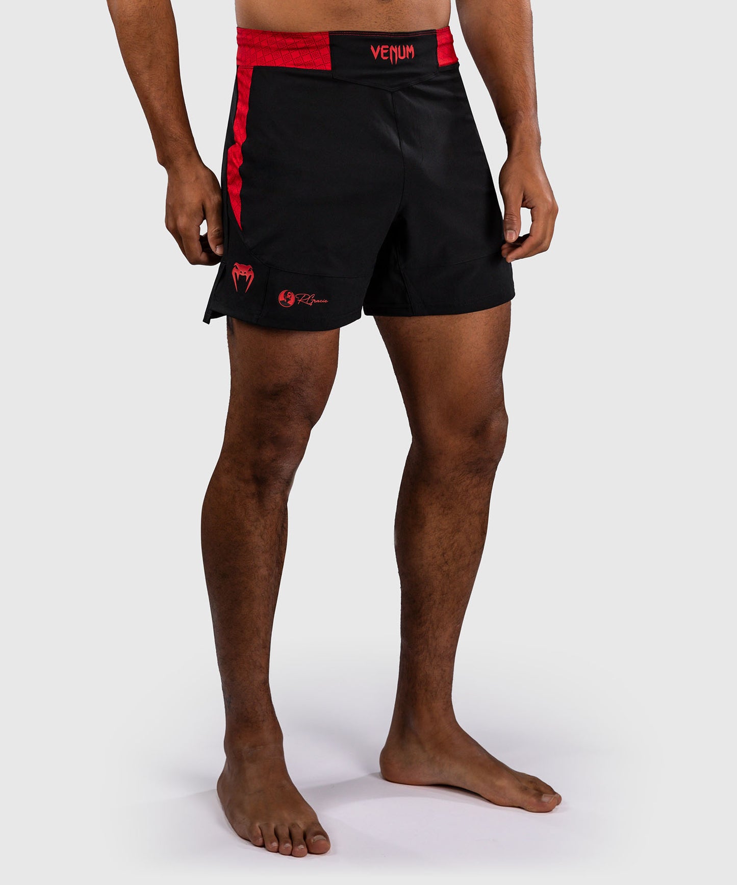 Venum x Roger Gracie Signature Pantaloncini da Combattimento - Nero/Rosso