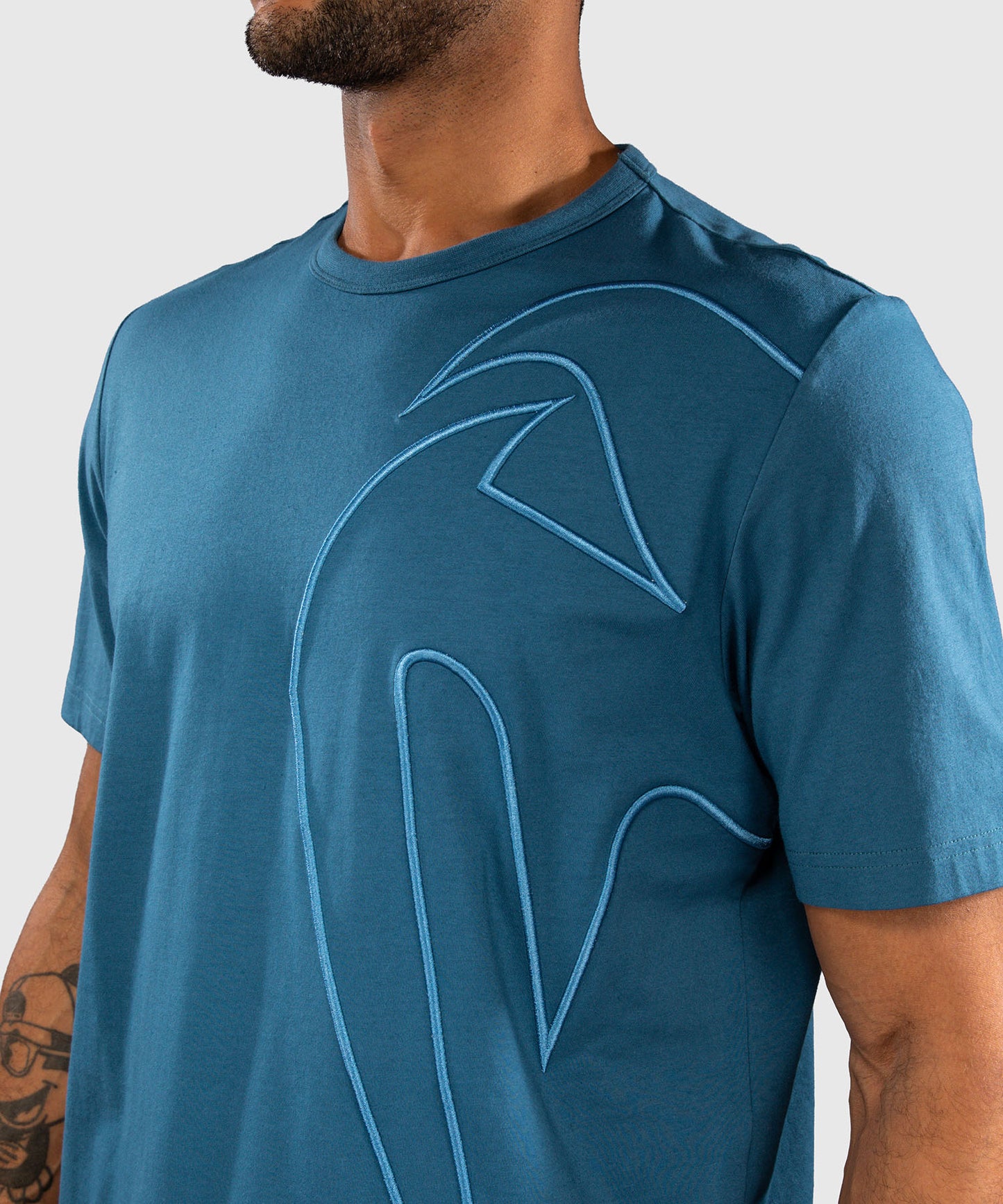 Venum Giant 3D Cotton T-Shirt - Ocean Blue