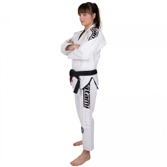 Kimono de JJB Femme Tatami Fightwear Estilo 6.0 - Blanc/Noir