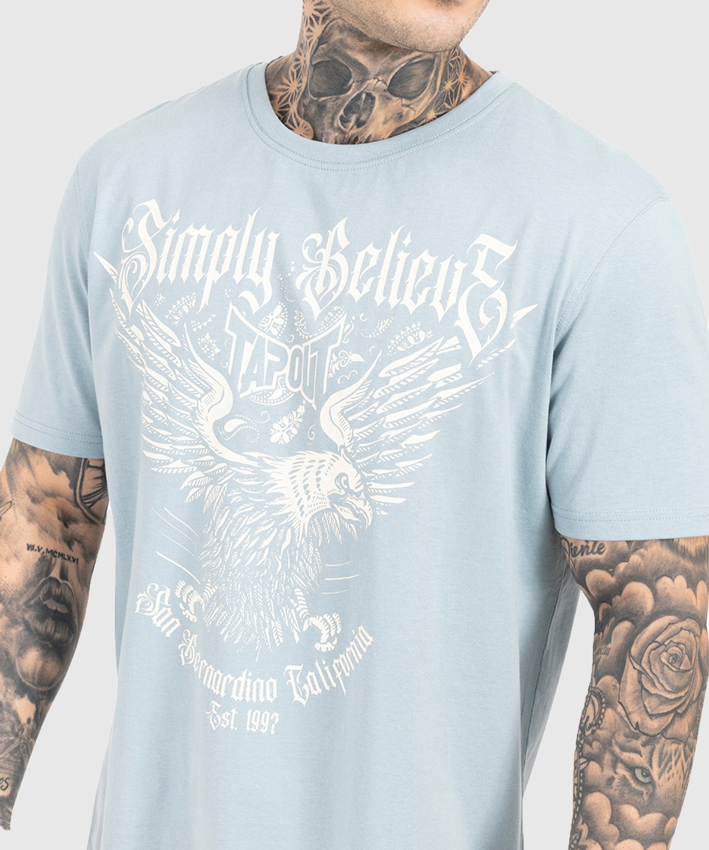 Tapout Throper Camiseta - Azul