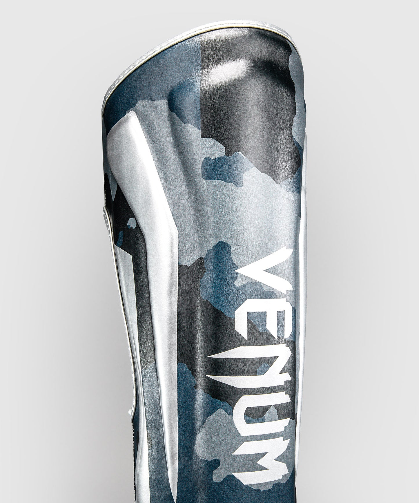 Venum Elite Camo Shin Guards - Dark Navy/Blue