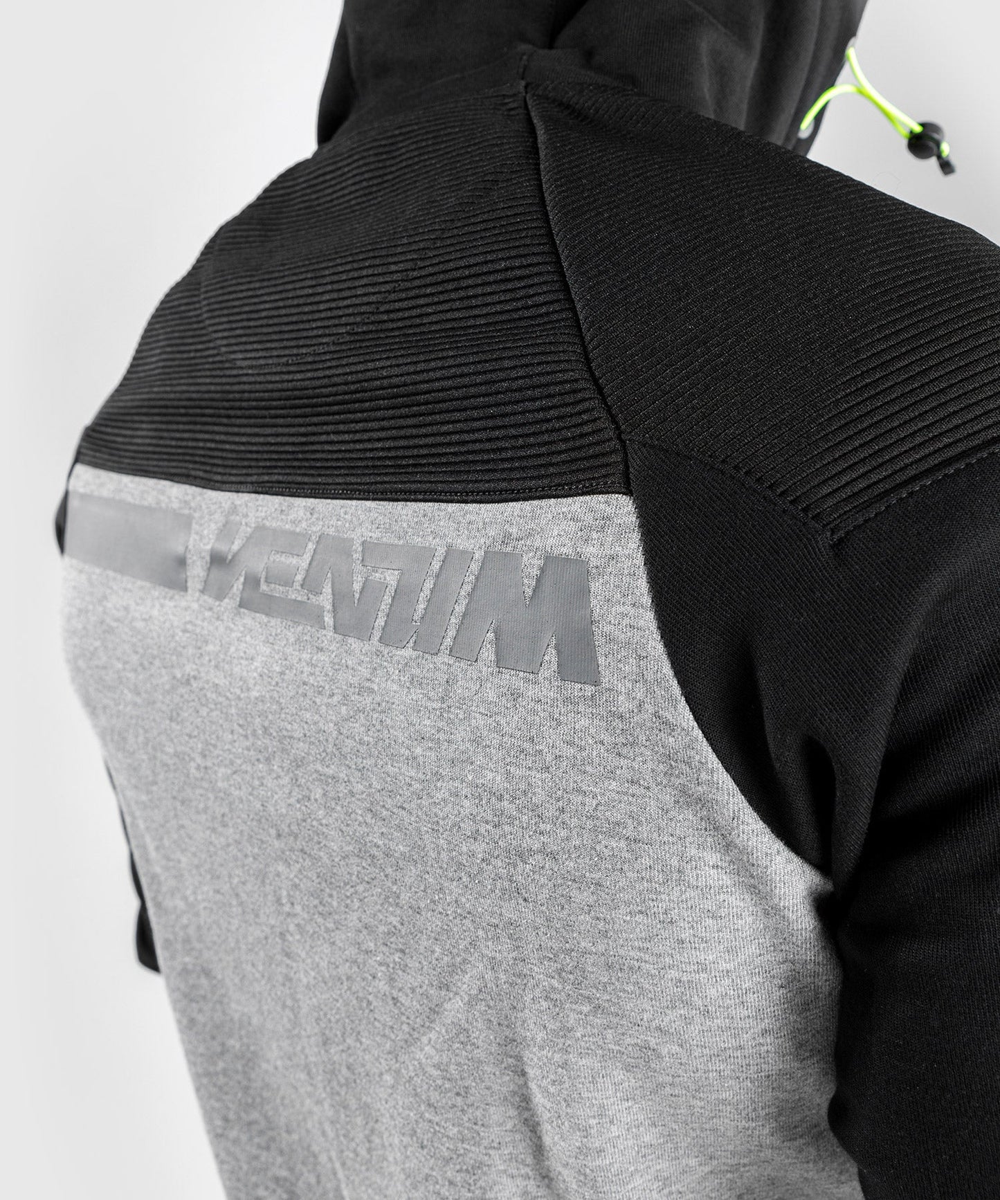 Venum Laser Evo 2.0 Hooded Sweatshirt - Black/Grey