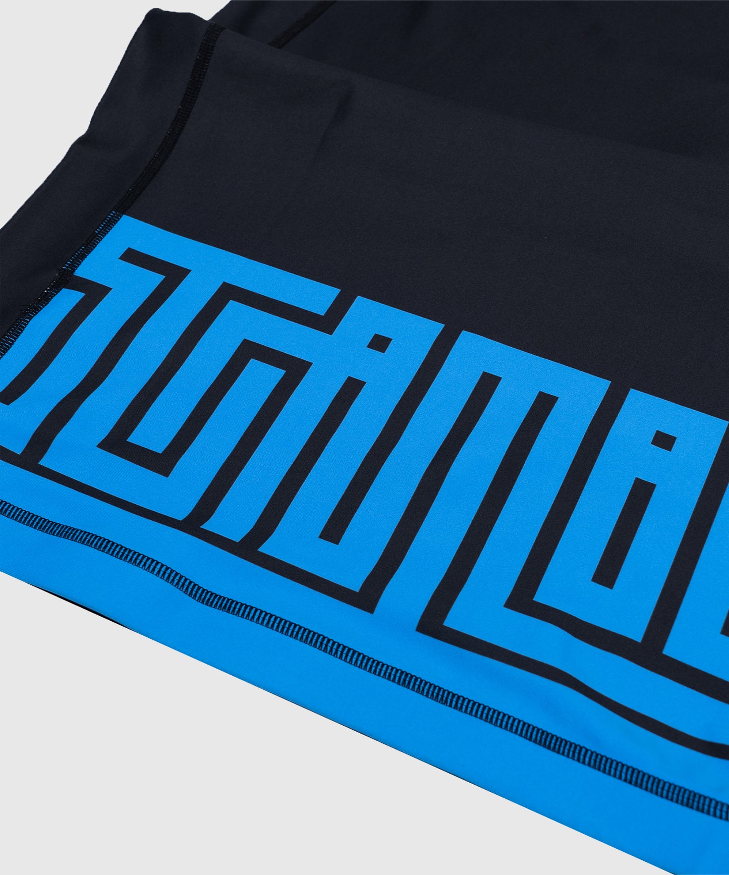 Scramble Ranked Rashguard de Manga Corta - Azul