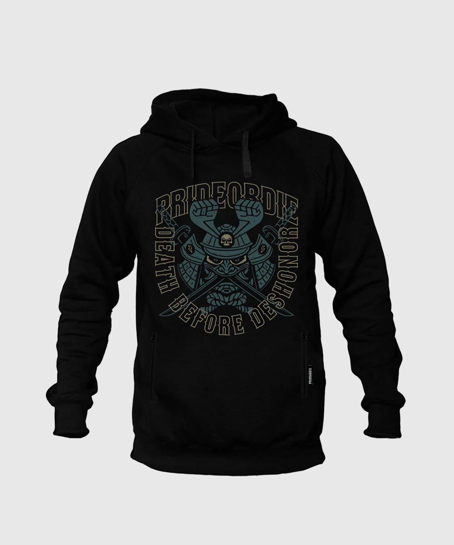 Sweatshirt À Capuche Pride Or Die Samuraï - Noir