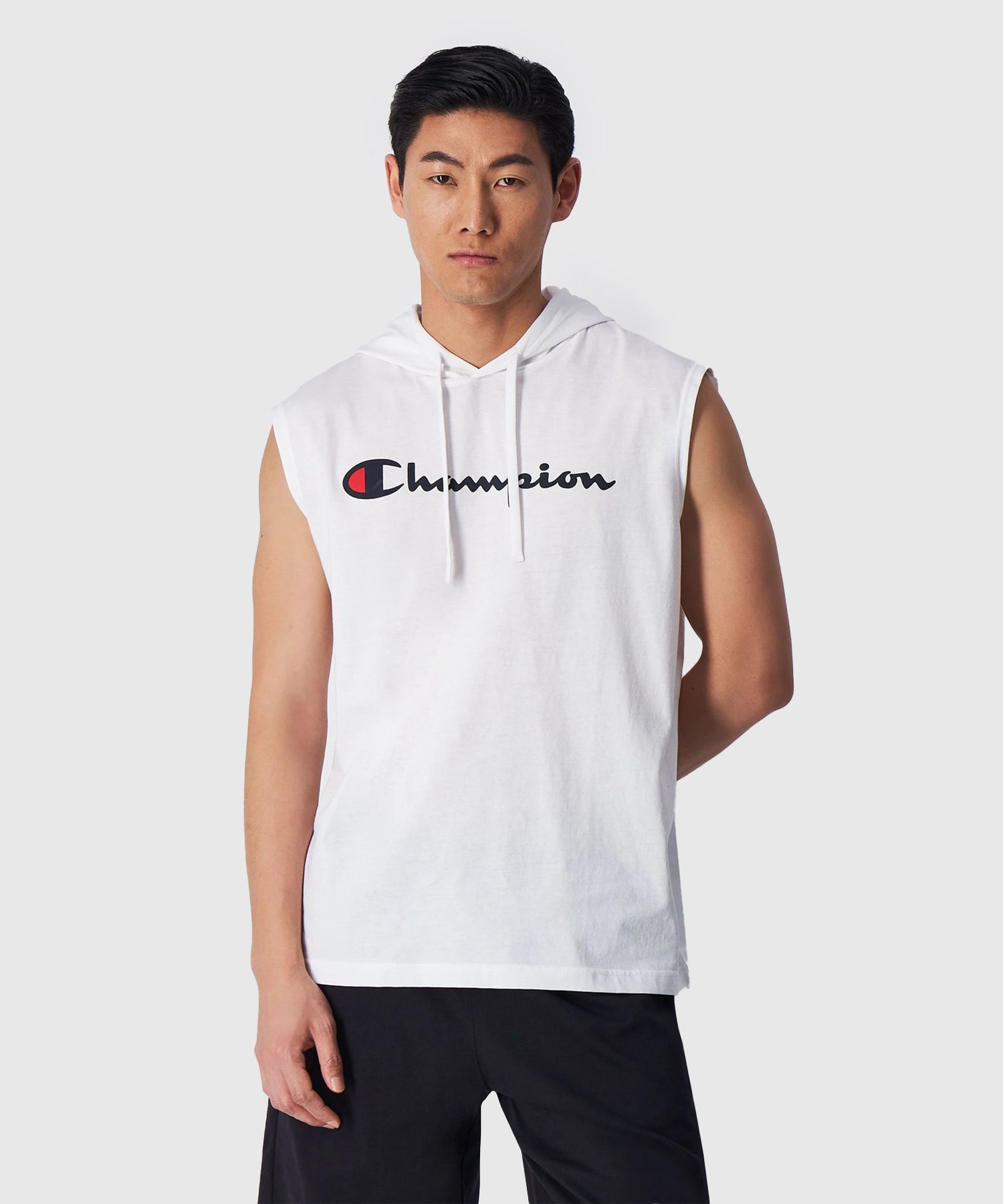 Sweat Sans Manches Champion Legacy Blanc – Dragon Bleu