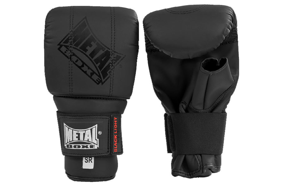 Gants de sac Enfant Metal Boxe Black Light - Noir