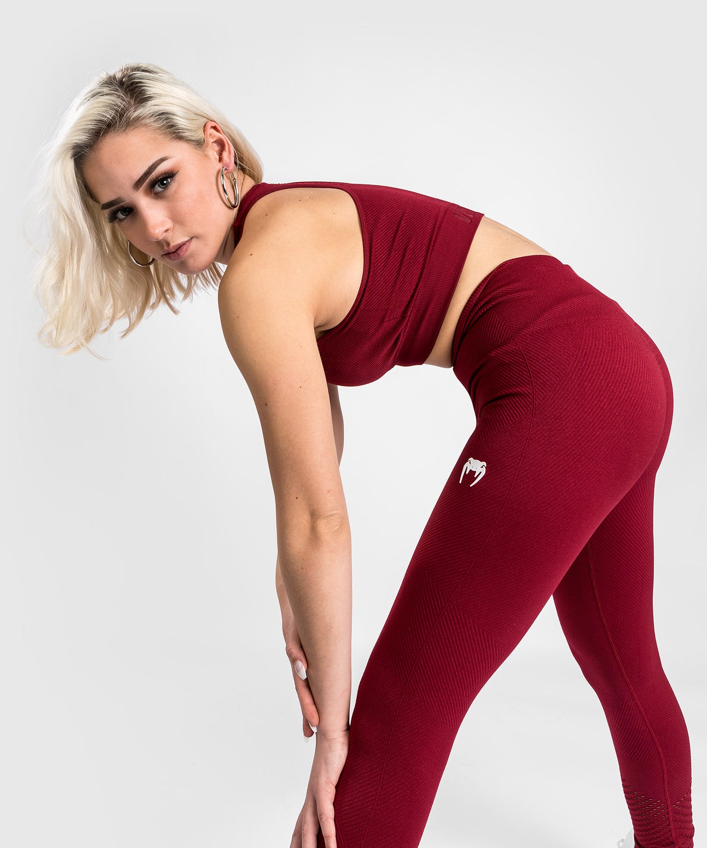 Leggings Venum Sparring Seamless 7/8 - Bordeaux