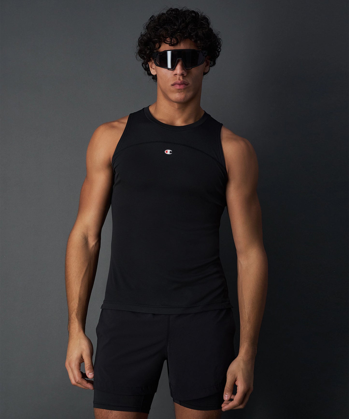 Champion Legacy Camiseta de Tirantes – Negro