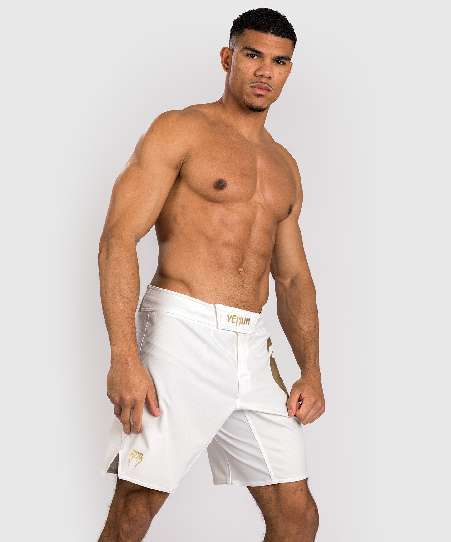 Venum Light 5.0 Pantaloncini da combattimento - Bianco/Oro