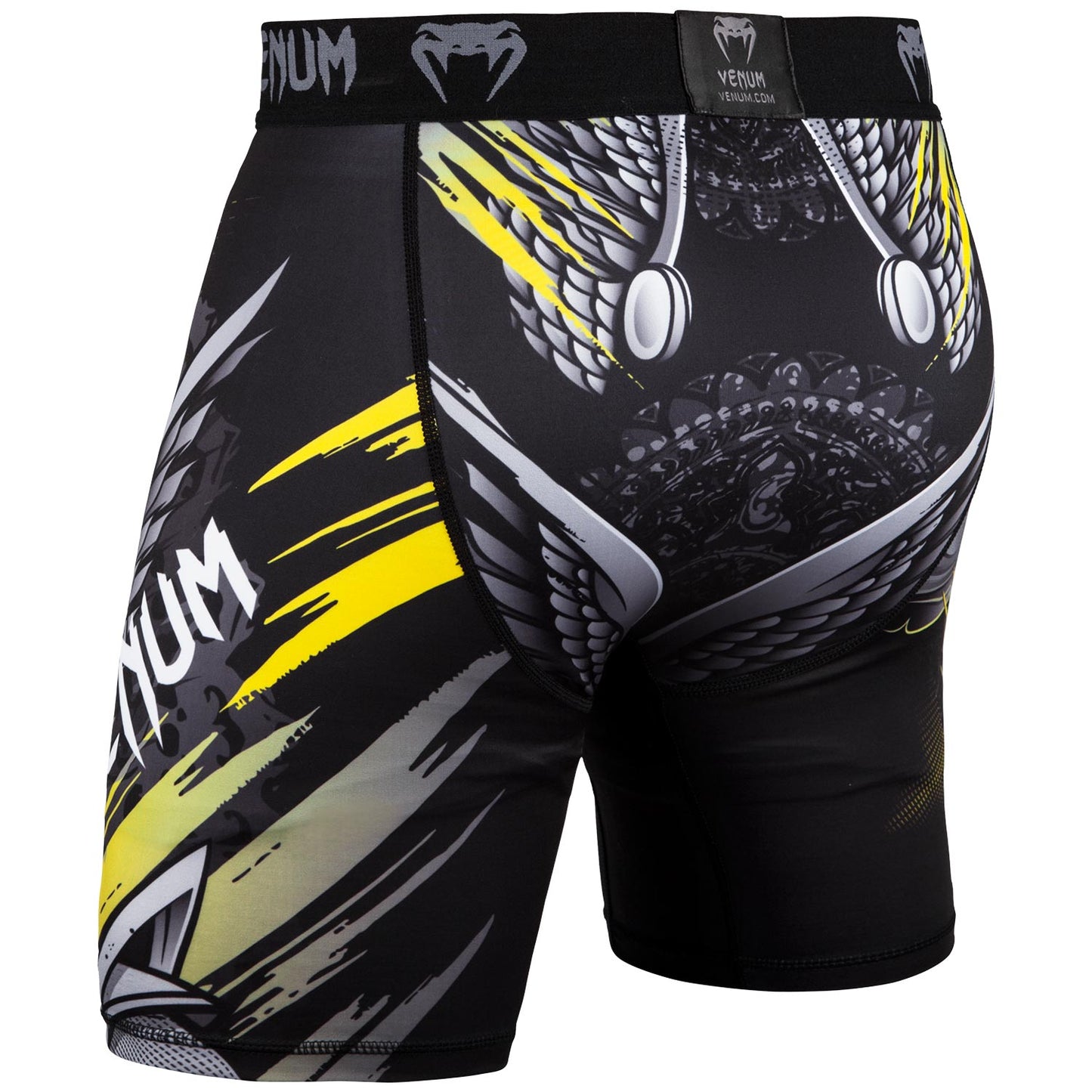 Venum Viking 2.0 Compression Short - Black/Yellow