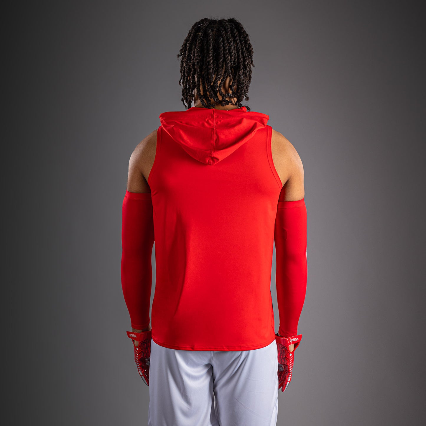Sweat à capuche Dry Tech sans manches Venum Elite - Rouge
