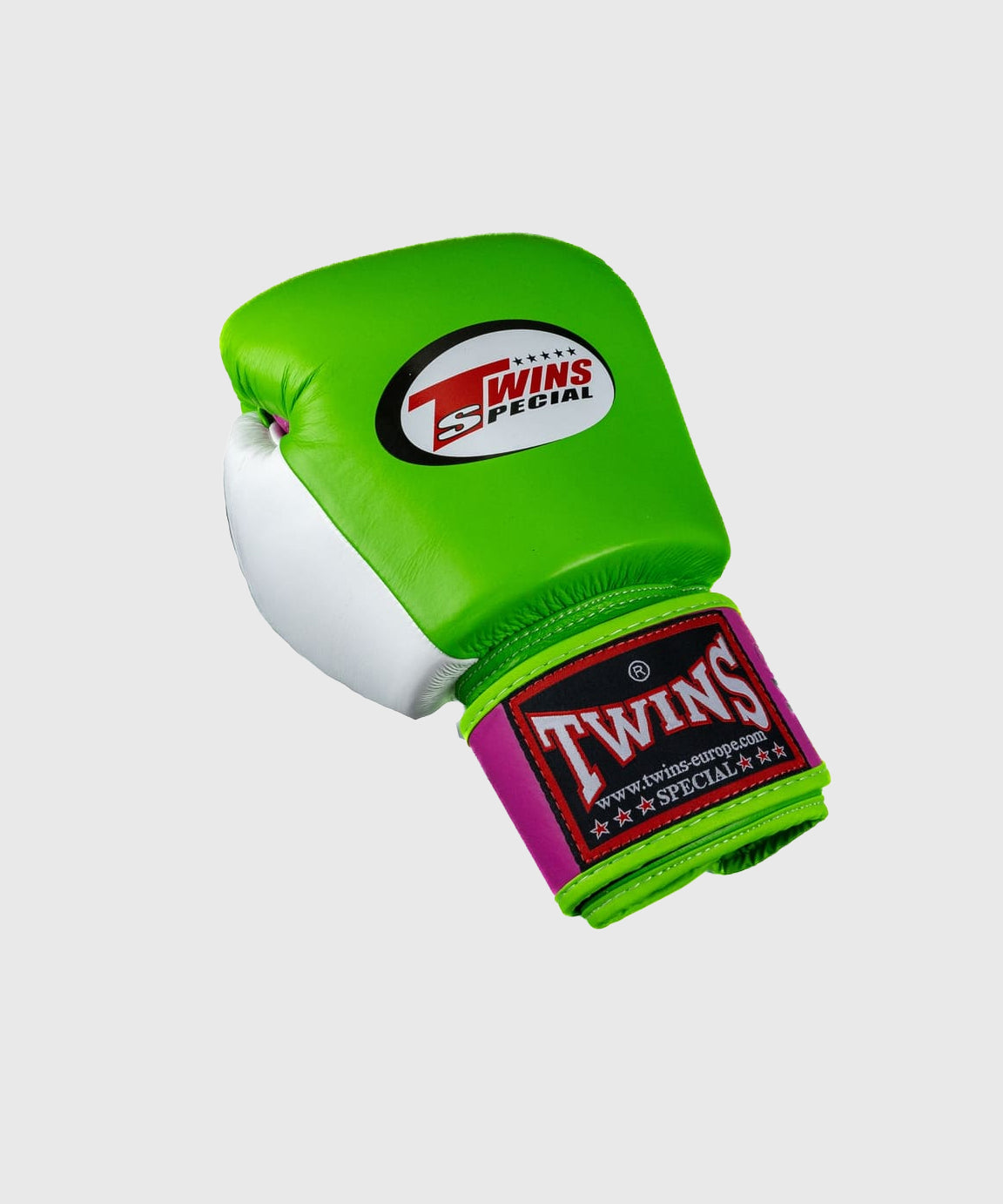 Twins BGVL4 Boxing Gloves - Green/Purple/White