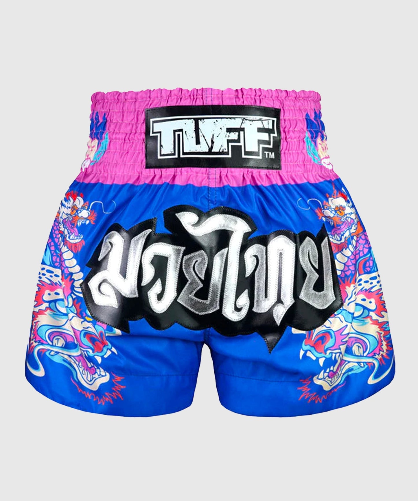 Tuff Dragonforce Muay Thai Shorts - Blau