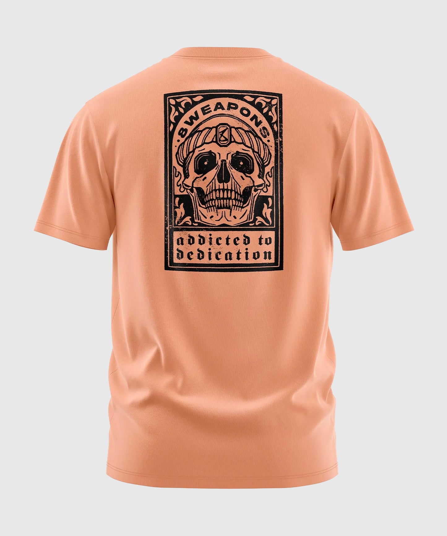 T-Shirt 8 Weapons Oversize Dedication - Orange