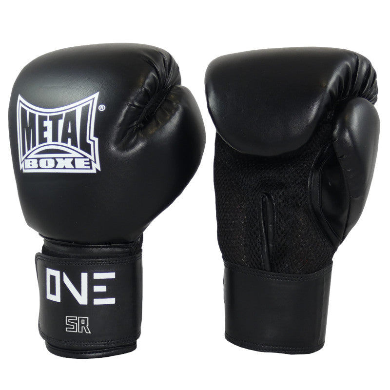 Metal Boxe One Guantes de Entrenamiento Junior – Negro