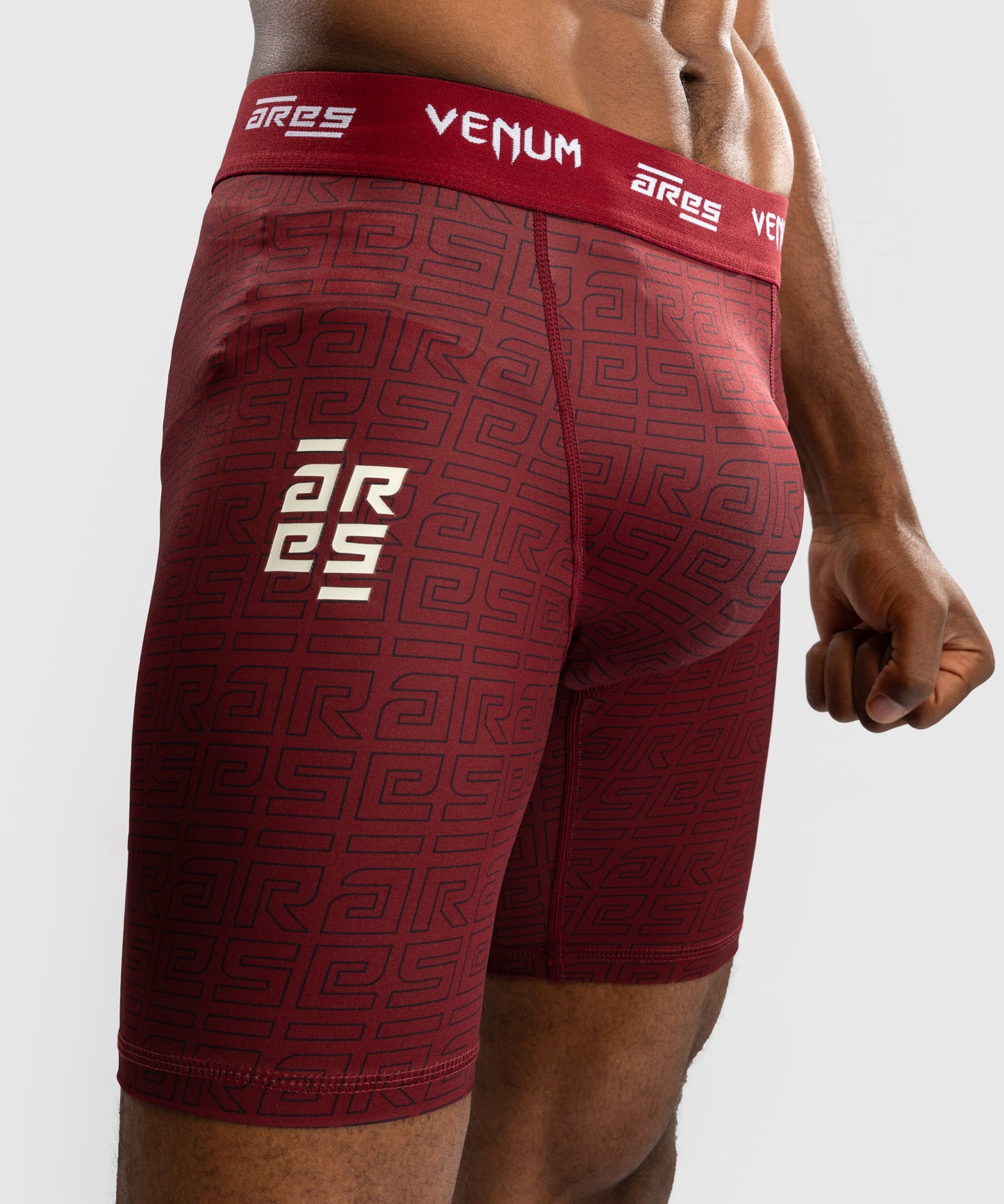 Short de Compression pour Hommes Venum x Ares - Bordeaux