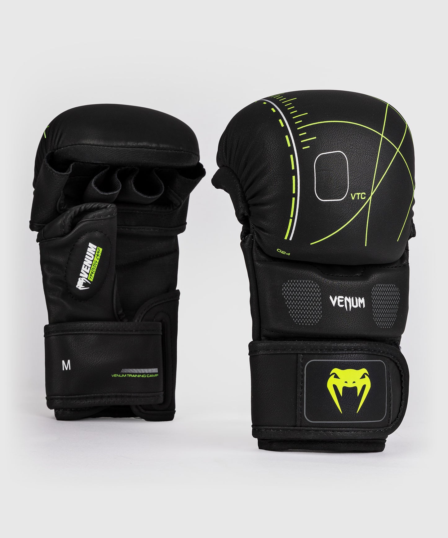 Venum Tactical XT Perf Analys MMA Sparring Gloves - Black/Mint Blue