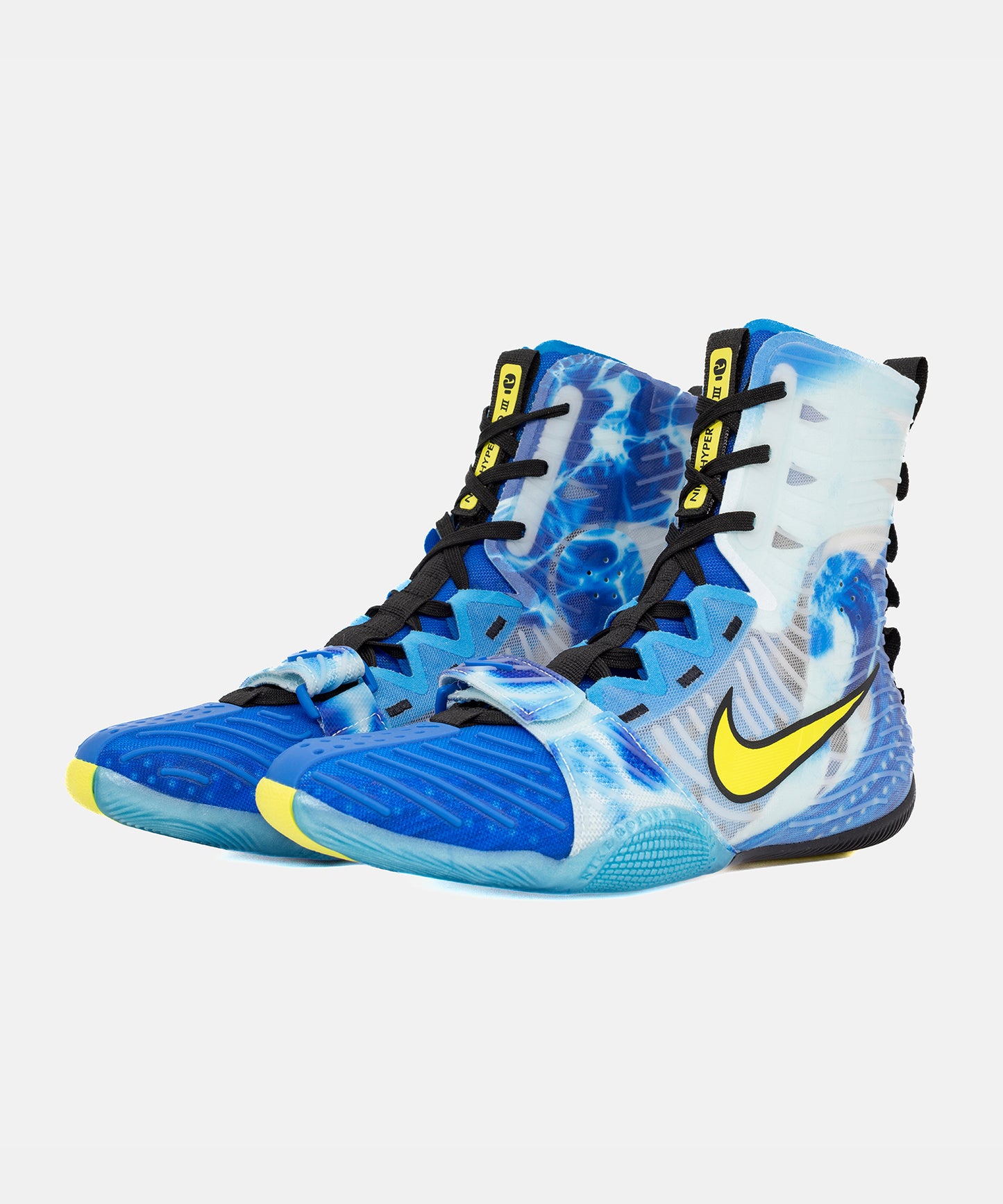 Nike Hyperko 3 SE Boxerschuhe - Blau/Gelb