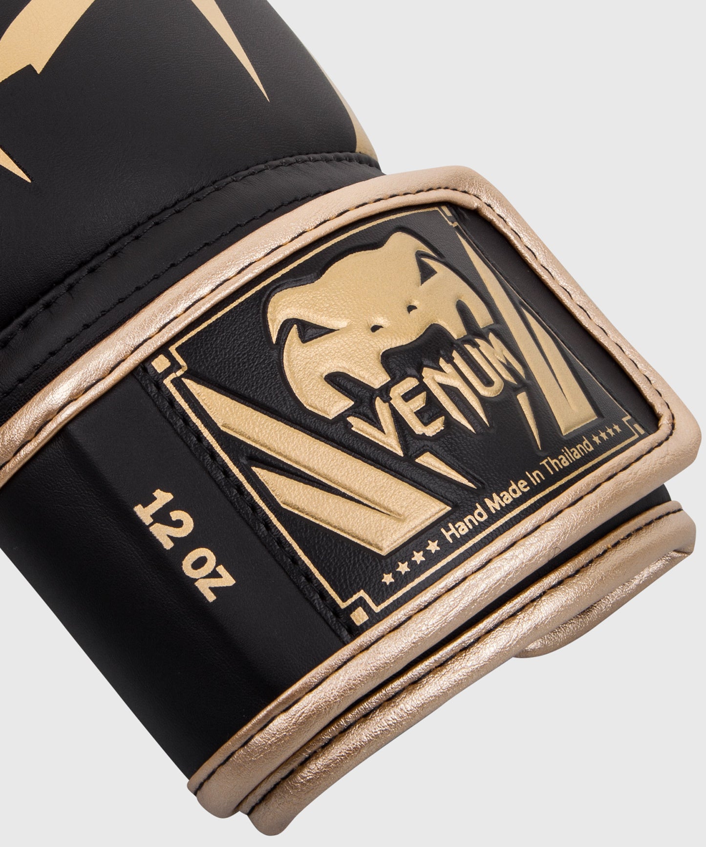 Gants de boxe Venum Elite - Noir/Doré