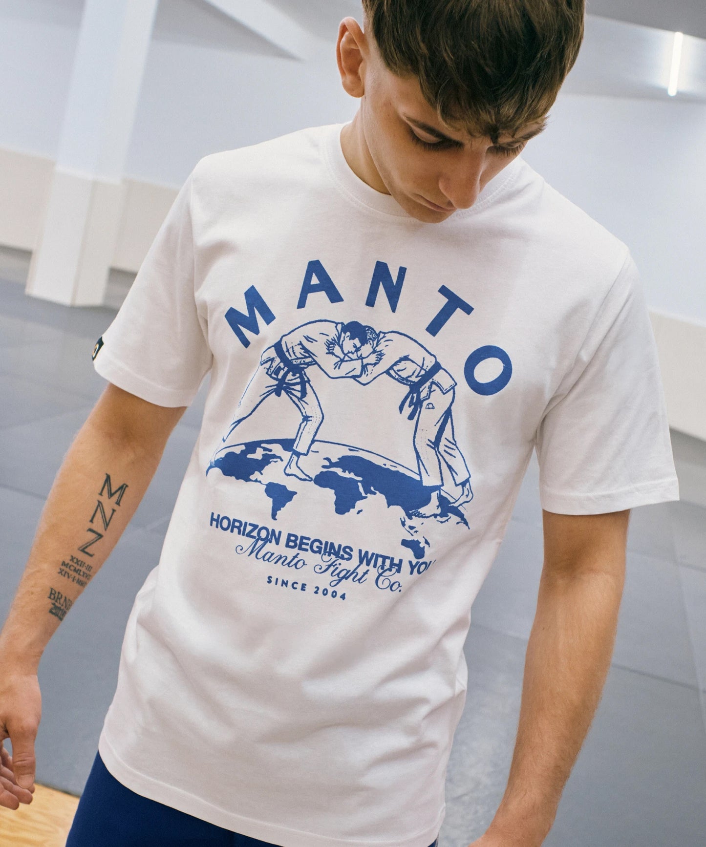 Manto Horizon Camiseta - Blanco