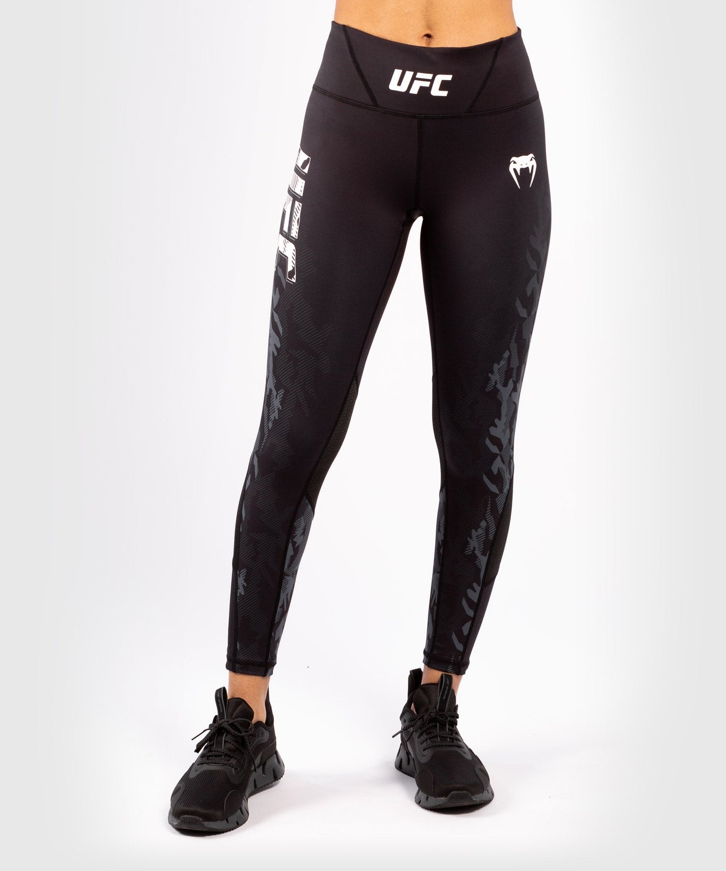 Women's UFC Venum Authentic Fight Week Leggings - Black