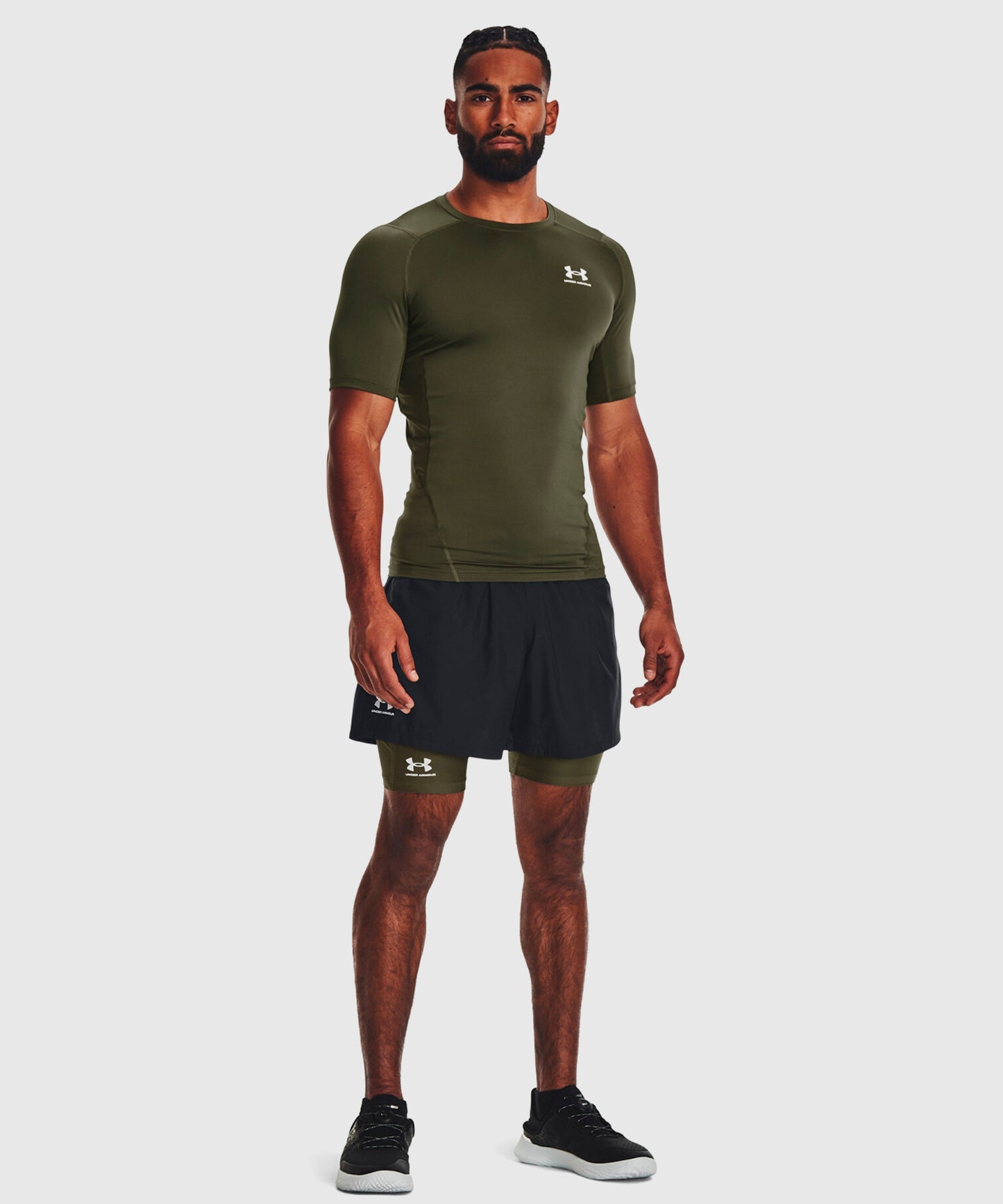 T-Shirt Under Armour Heatgear® Armour - Kaki