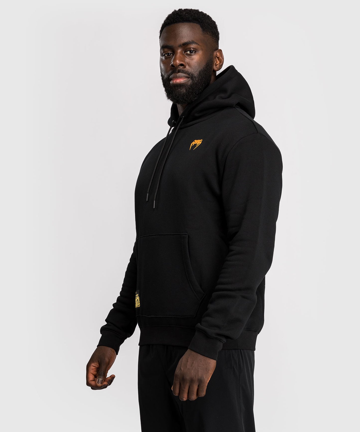 Venum Serpenti Hoodie – Schwarz/Silber/Gold