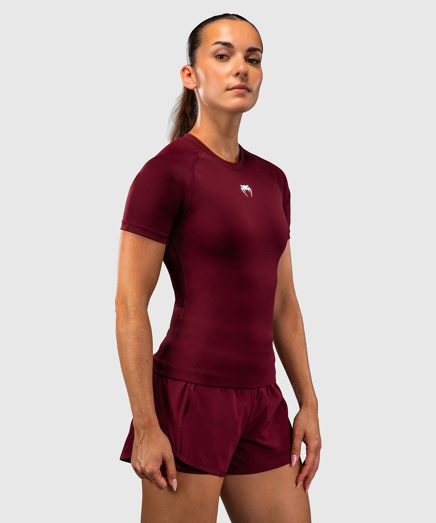 Venum Aero XT Short Sleeve Rashguard - Plum