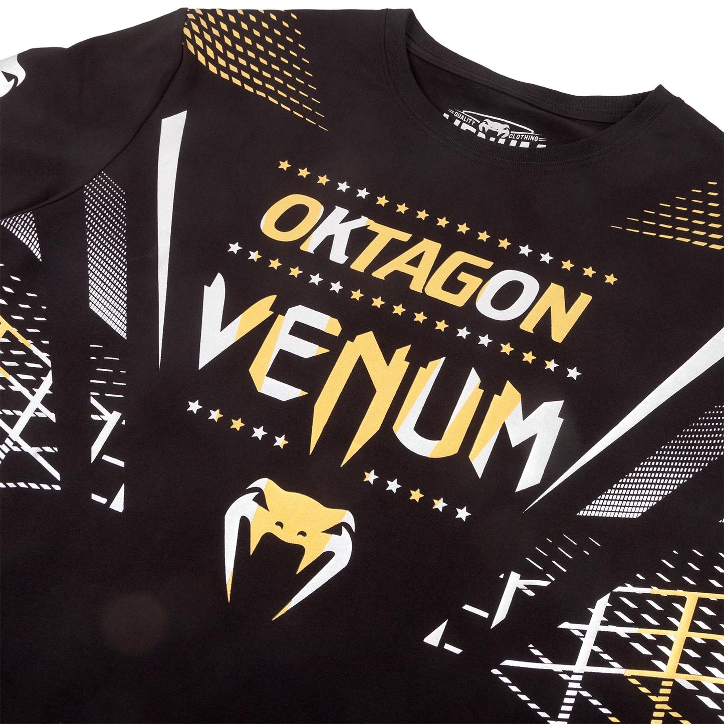 Venum Oktagon T-shirt - Black/Gold/Silver