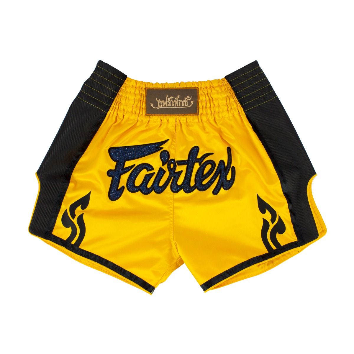 Short de boxe thaï Fairtex - Jaune