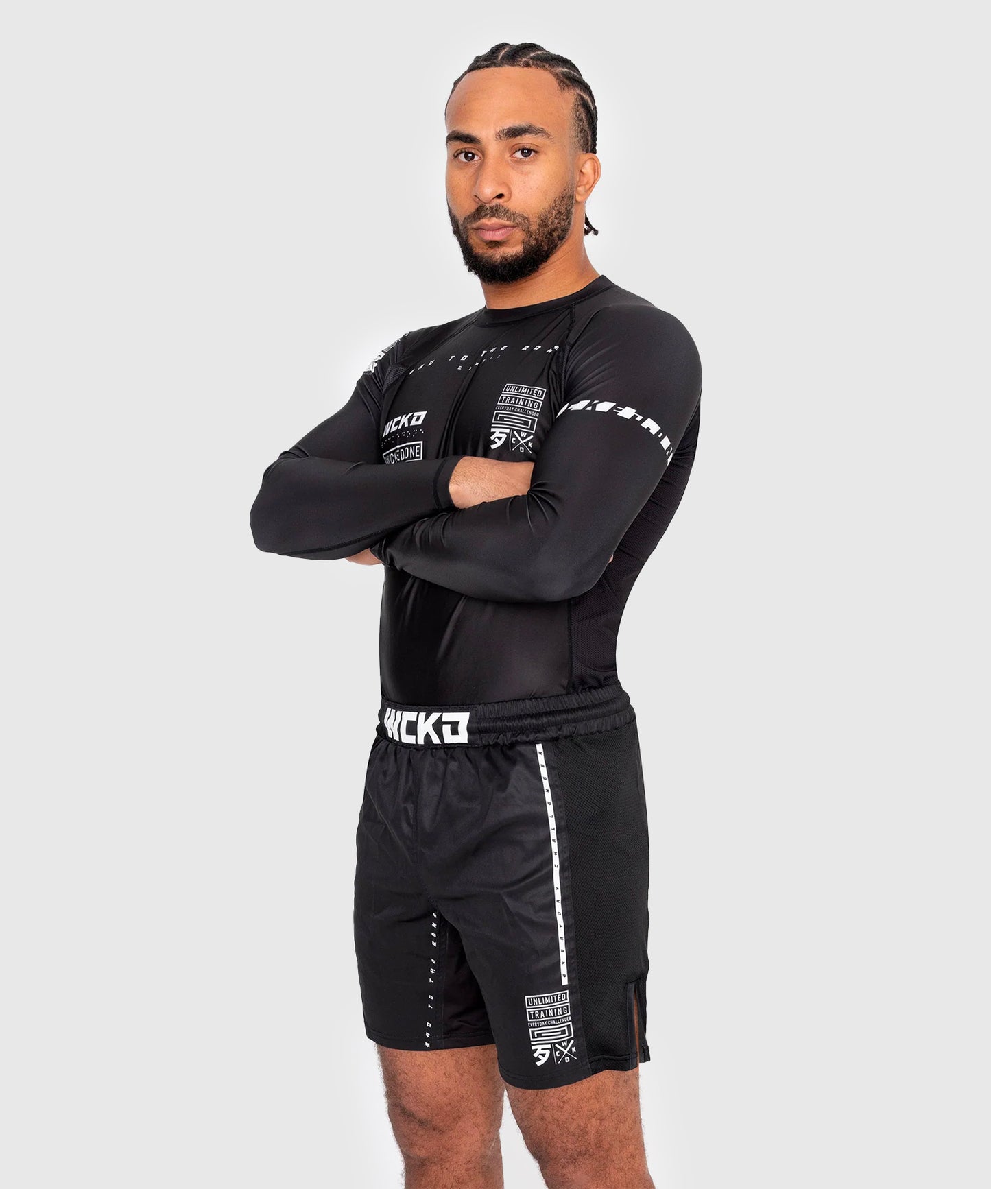 Rashguard À Manches Longues Wicked One Track - Noir
