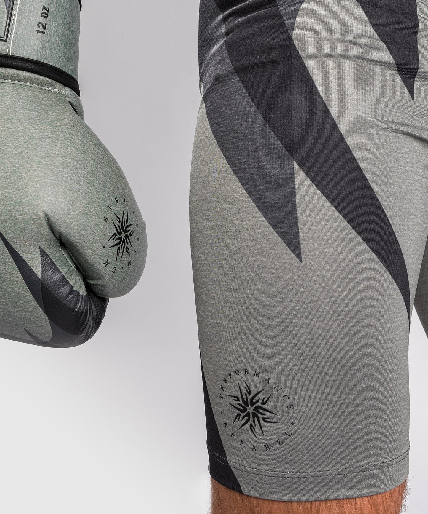 Venum Stone Compression Short - Mineral Green