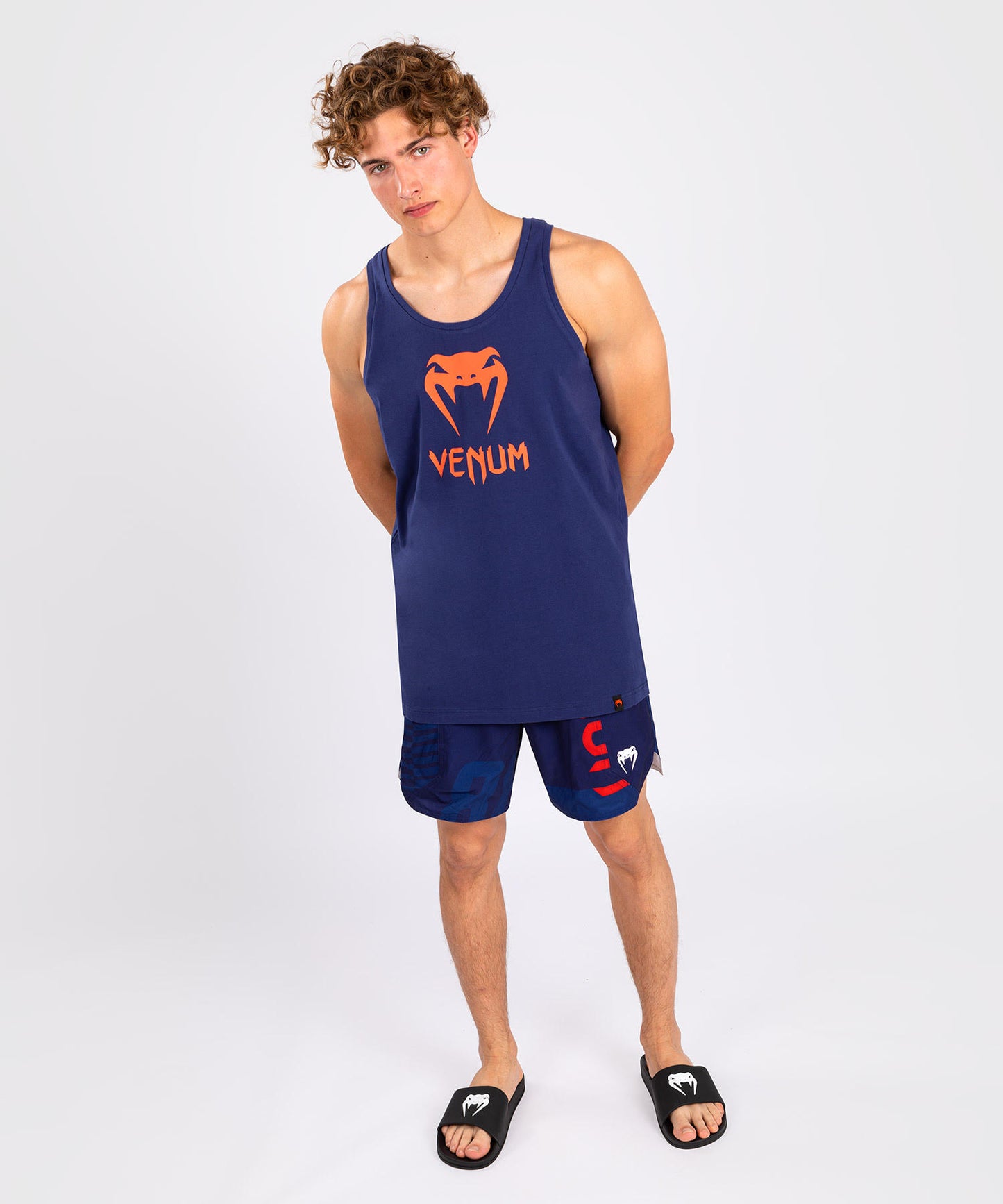Venum Classic Tank Top - Marineblau/Orange