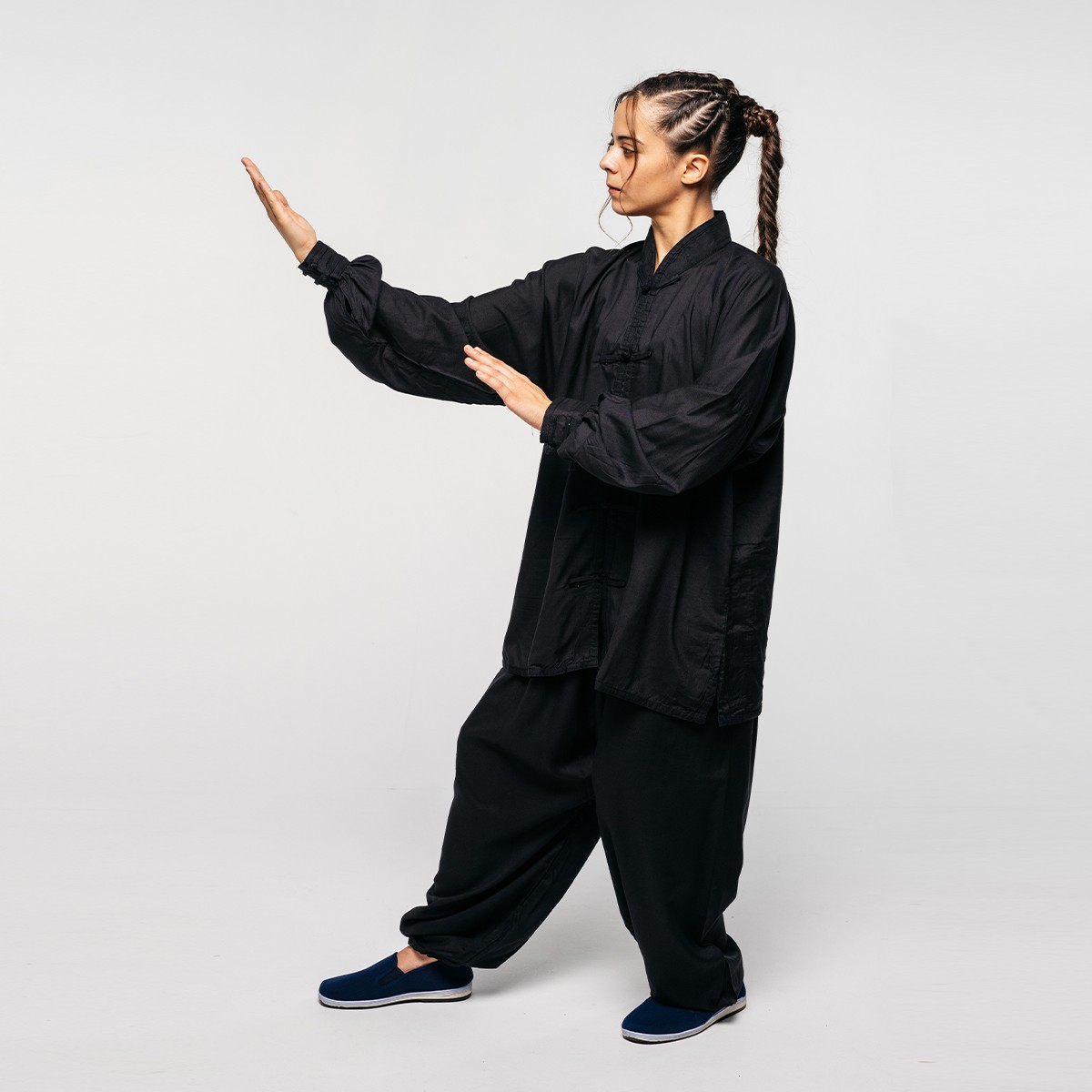 Tenue Tai Chi Training FUJIMAE - Noir
