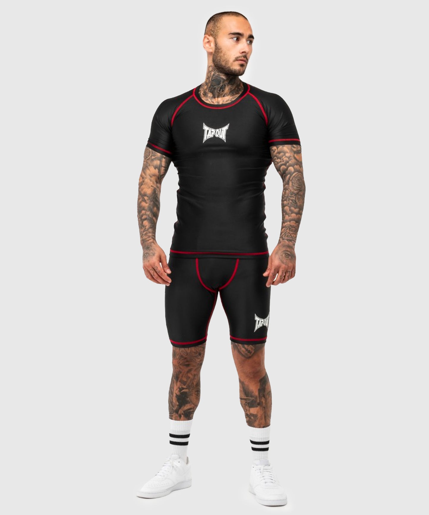 Tapout Functional Rashguard de Manga Corta Slim Fit